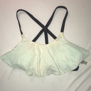 XS VS PINK — light blue bikini top